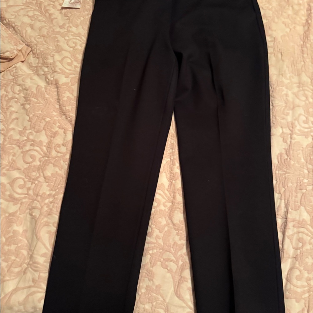 Antonio Melani- Black knit trousers- heavier weight fabric Size 12